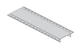 Aluminium Beam Bottom Panel